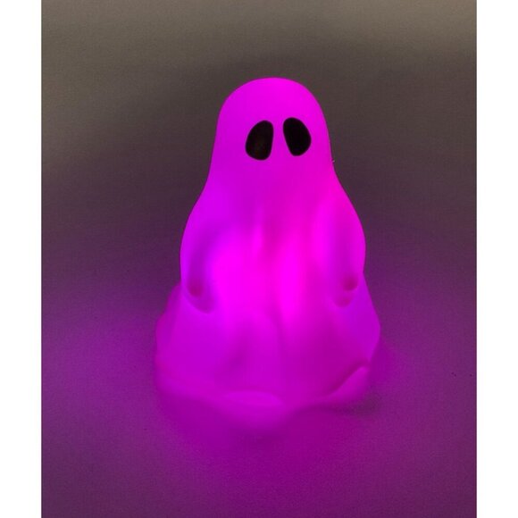 Ghost Themed Ceramic Candy Dish,Towel, Plastic Ghost Decor, Toy Halloween Lot - Picture 11 of 16